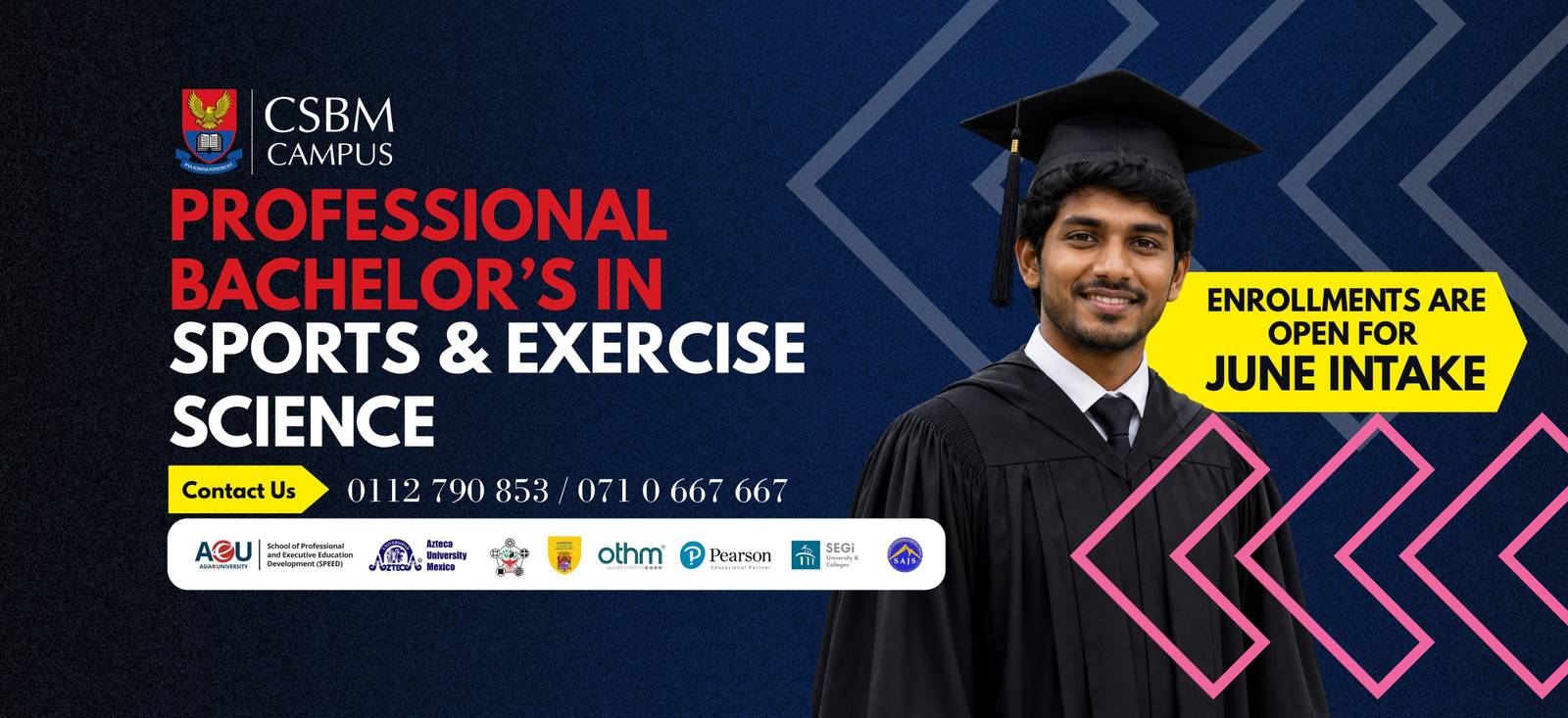CSBM Campus Banner