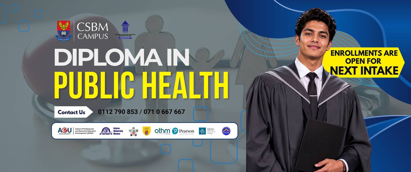 CSBM Campus Banner