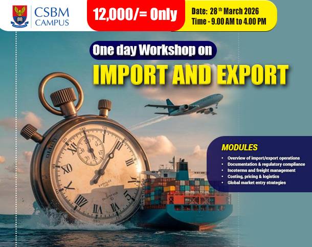 One Day Workshop on Import & Export