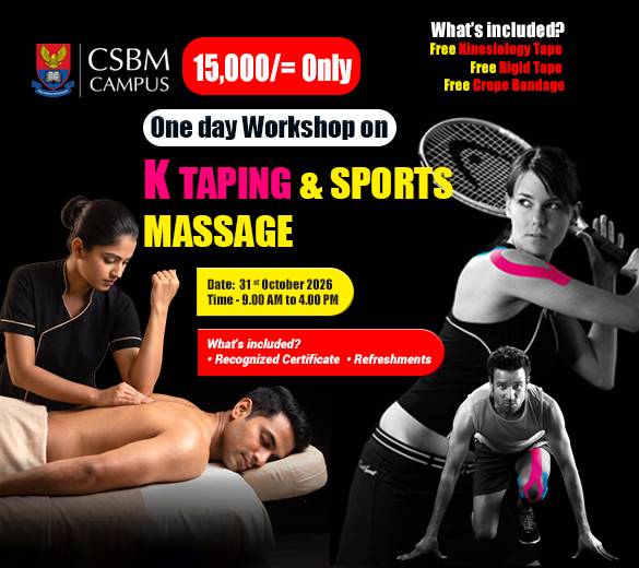 One Day Workshop on K Taping & Sport Massage