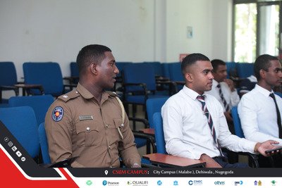 csbm campus police training collage certificate award ceremony