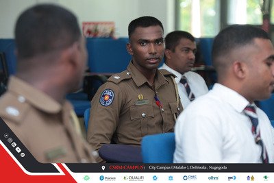 csbm campus police training collage certificate award ceremony