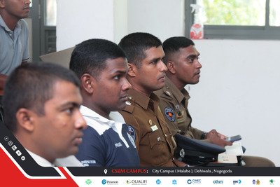 csbm campus police training collage certificate award ceremony