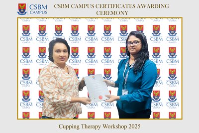 cupping therapy workshop csbm campus
