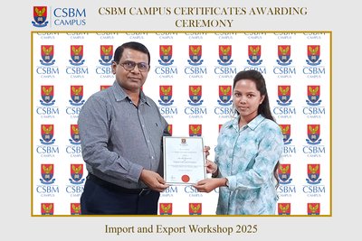 import & export workshop csbm campus