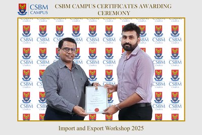 import & export workshop csbm campus