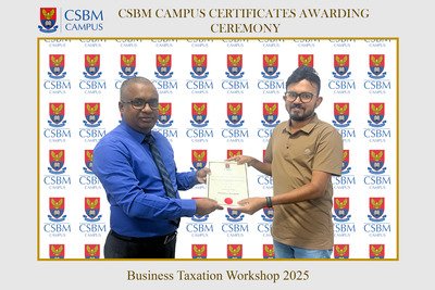 taxation workshop csbm campus