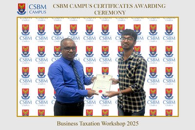 taxation workshop csbm campus