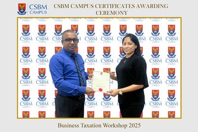 taxation workshop csbm campus