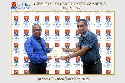 taxation workshop csbm campus