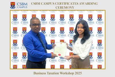 taxation workshop csbm campus