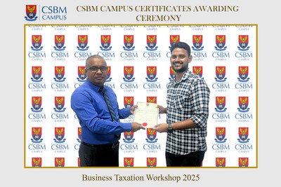 taxation workshop csbm campus